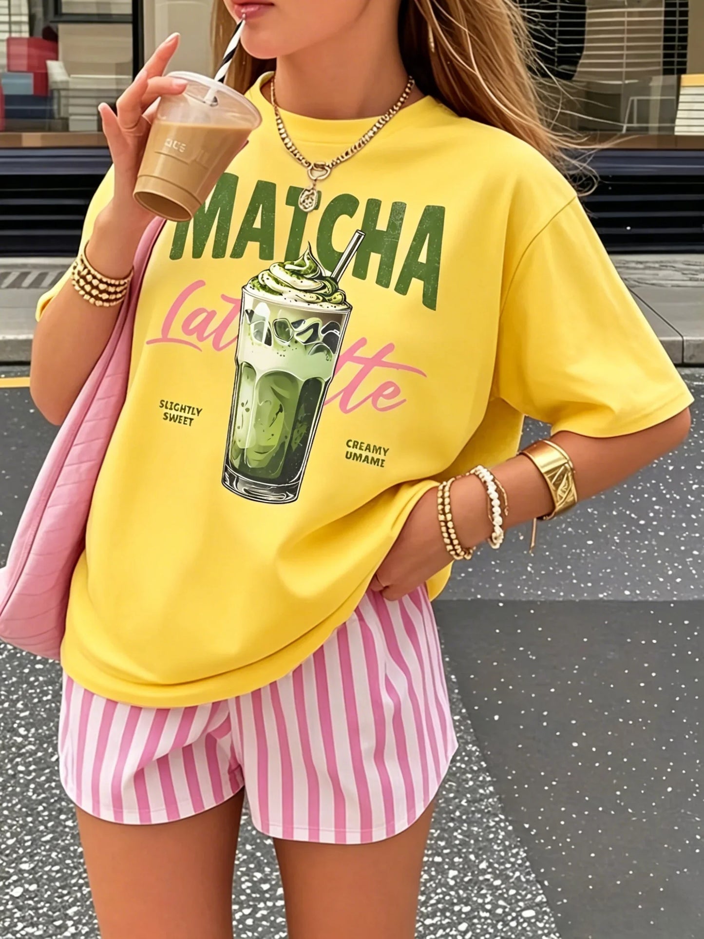 Matcha Latte Chic Women's Tee