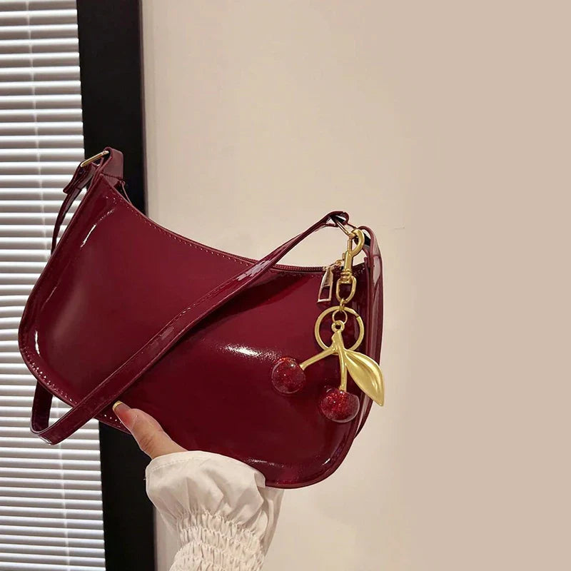 Cherry Charm Shoulder Bag